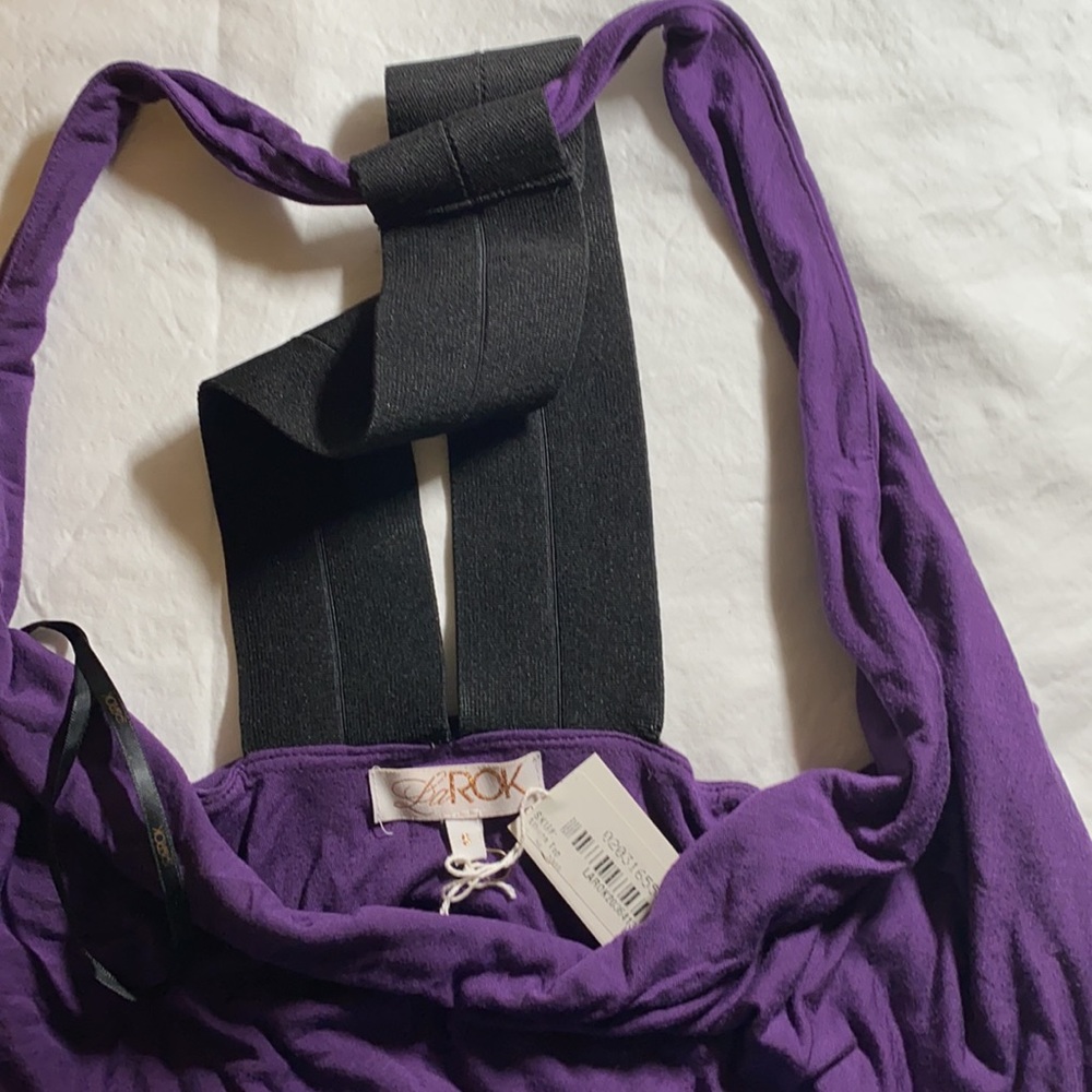 💥💥 NWT vintage top La Rok stretch Small - Picture 7 of 12